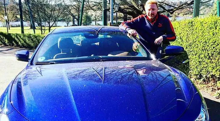Boris Becker en bancarrota: perdió su Maserati por no poder pagar las multas