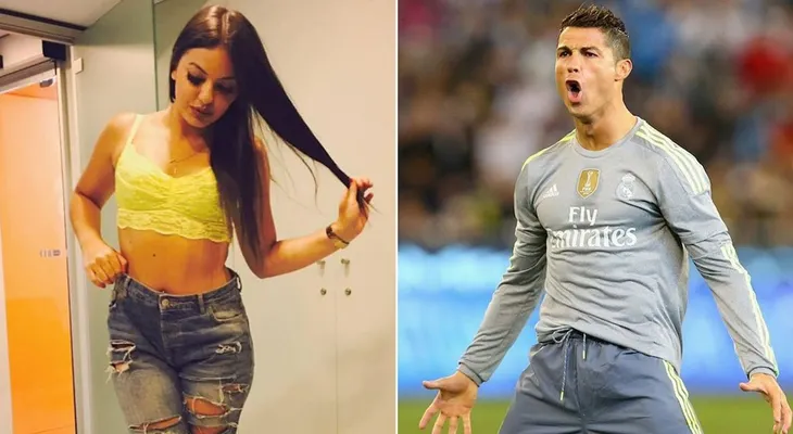 Una sensual joven portuguesa se adjudicó un presunto amorío con Cristiano Ronaldo