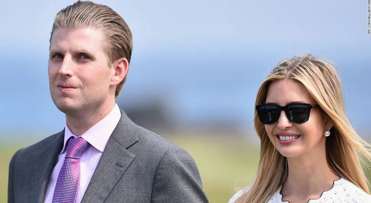 Ivanka Trump influyó en la decisión de bombardear Siria, reveló su hermano Eric