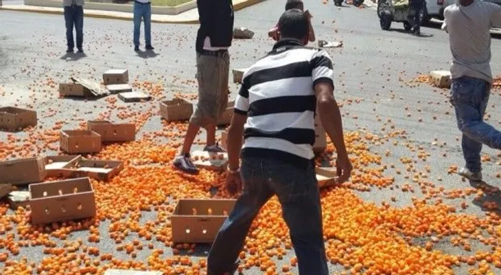 Agricultores de Moca lanzan productos a la calle por veda prohíbe exportar a EEUU