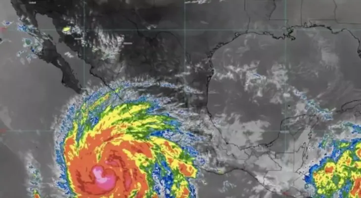 Huracán Norma crece a categoría 3 rumbo a México