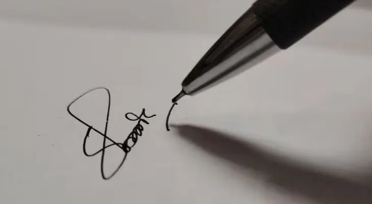 Iniciales grandes en tu firma: ¿señal de muchas aspiraciones?