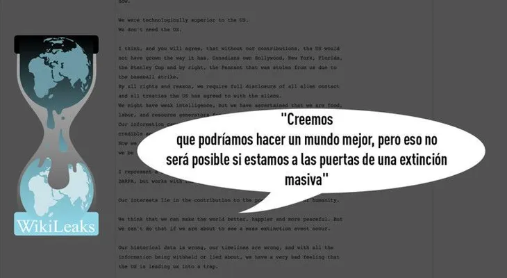 Un correo electrónico a Podesta advierte del peligro de una extinción global dentro de 20 años