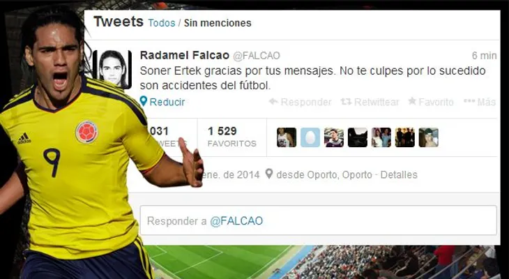 Video: Así se lesionó el futbolista colombiano Radamel Falcao