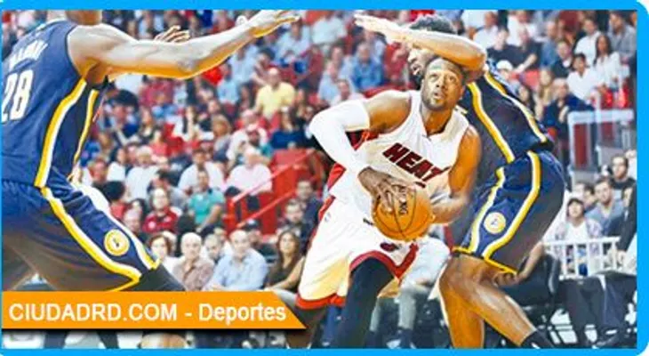 Pacers de Indiana se imponen a los Heat de Miami