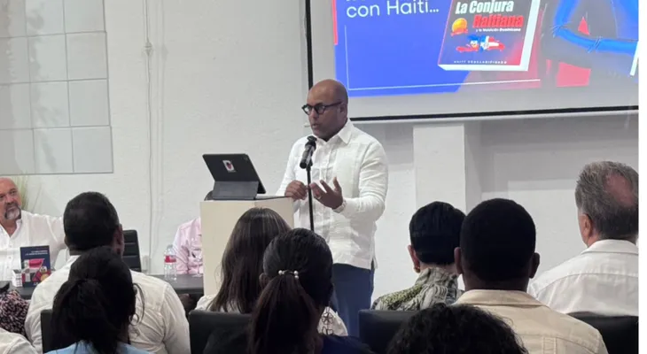 Francisco Tavárez cautiva Madrid con su libro sobre Haití y República Dominicana