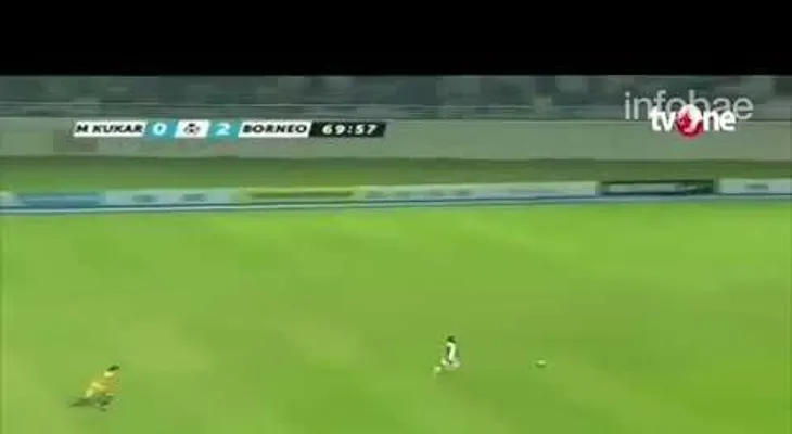 El gol al estilo Usain Bolt en Indonesia que se viraliza 