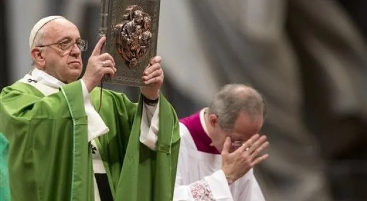 Papa al final del sínodo: "Hoy es tiempo de misericordia"