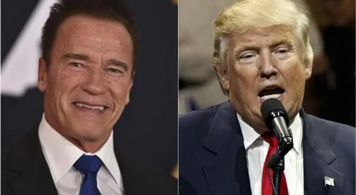 "Creo que Donald Trump está enamorado de mí. Creo que sí"; dijo Schwarzenegger