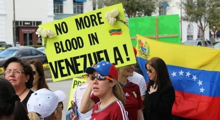 Venezolanos en EEUU se movilizan contra Nicolás Maduro