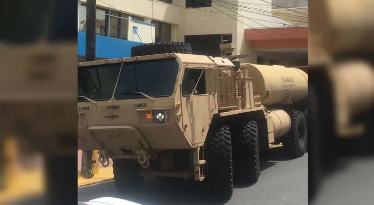 Ejército de EE.UU. abastece de combustible a un hospital de niños para que siga operando