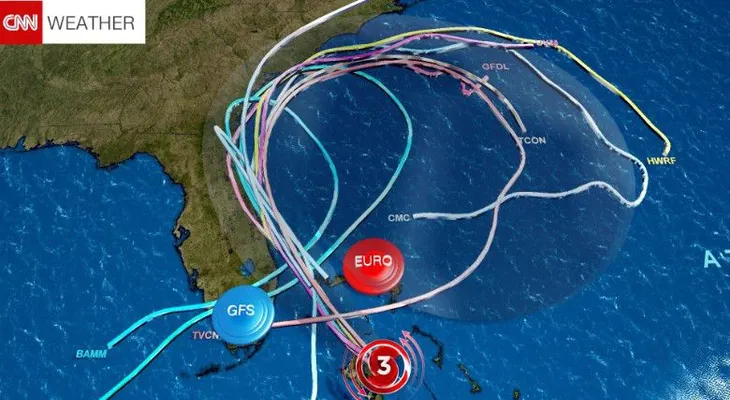El huracán Matthew podría impactar dos veces Florida