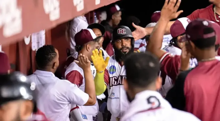 Gigantes del Cibao cortan racha de cuatro derrotas con triunfo 5-1 sobre Tigres del Licey