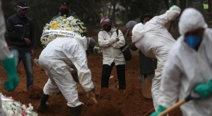 En Brasil el covid ataca con fuerza; una persona muere cada 50 segundos