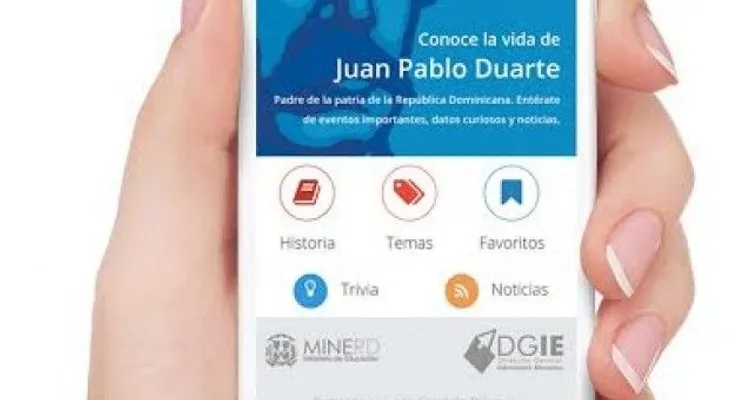 Ministerio de Educación lanza Duarte en Tu Móvil para honrarlo