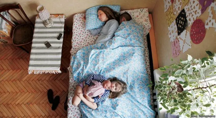 Retratos íntimos de parejas rusas que esperan un hijo