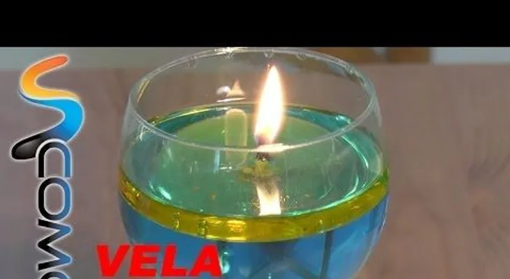 Hacer una vela con agua y aceite (VIDEO)