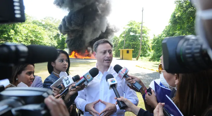 Procurador dice actos de incineración son prueba de lucha efectiva contra el narcotráfico