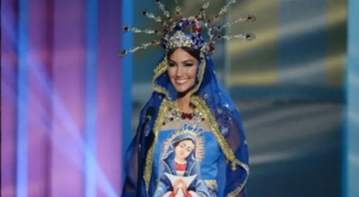 Traje típico de Miss República Dominicana, entre los peores del Universo