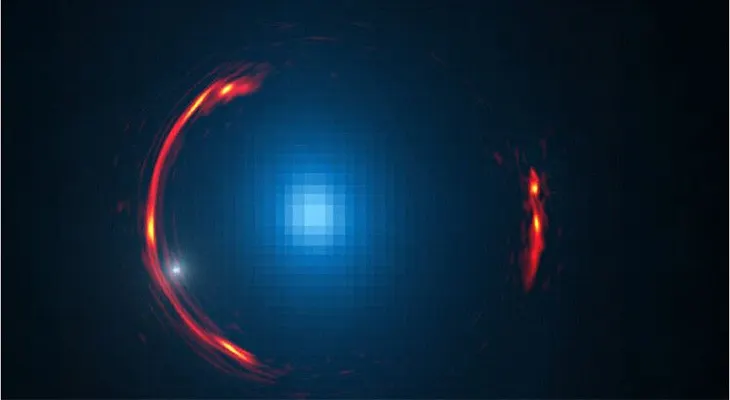 Descubren qué objeto oscuro oculta el anillo de Einstein