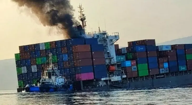 Portacontenedores GFS Pride se hunde al sur del estrecho de Ormuz tras ser alcanzado por un proyectil