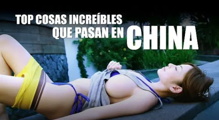 Anota estas cosas increíbles de China 