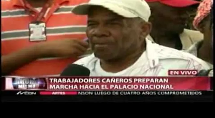 Marcha de cañeros provoca fuerte tapón en la 27 de Febrero
