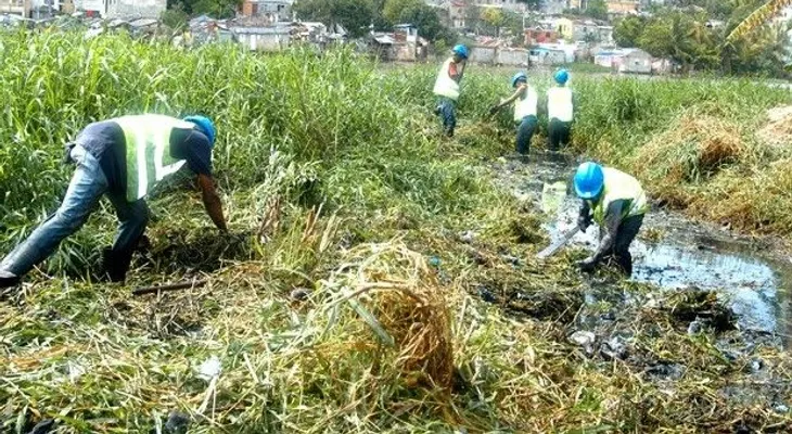  La CAASD inicia trabajos de saneamiento en cañada de La Ciénaga