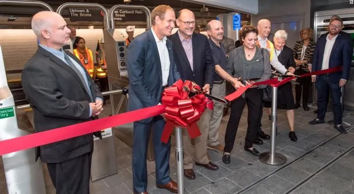 Reabre estación de metro de Nueva York por primera vez tras el 11S