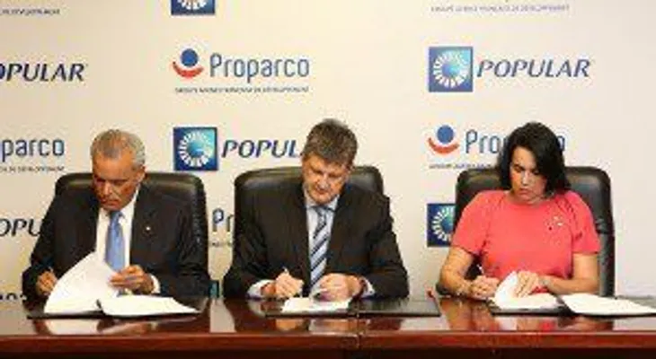 Banco Popular y PROPARCO acuerdan financiamiento por US$30MM