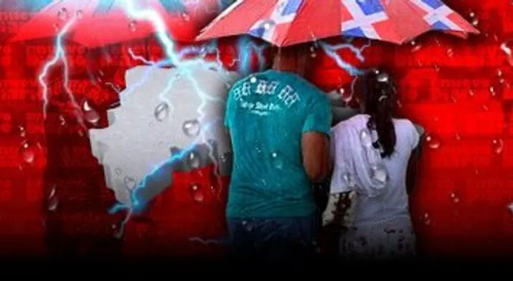 Onda tropical y vaguada provocarán aguaceros y tronadas en varias provincias
