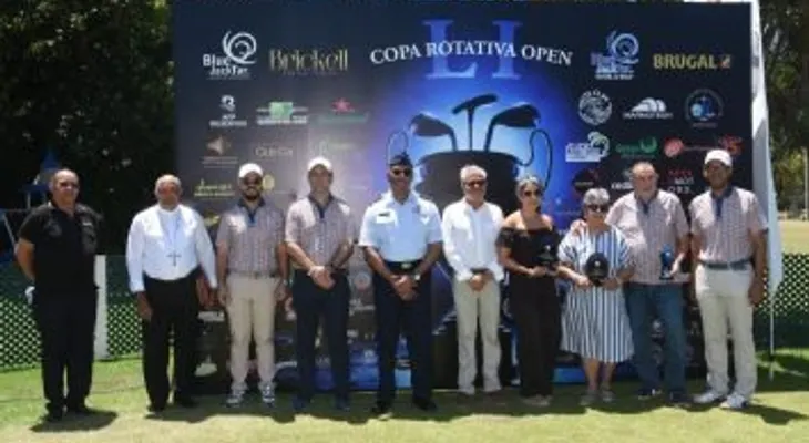 Reconocen a Nano Ortega Brugal en la 51ª Copa Rotativa de Golf de Puerto Plata