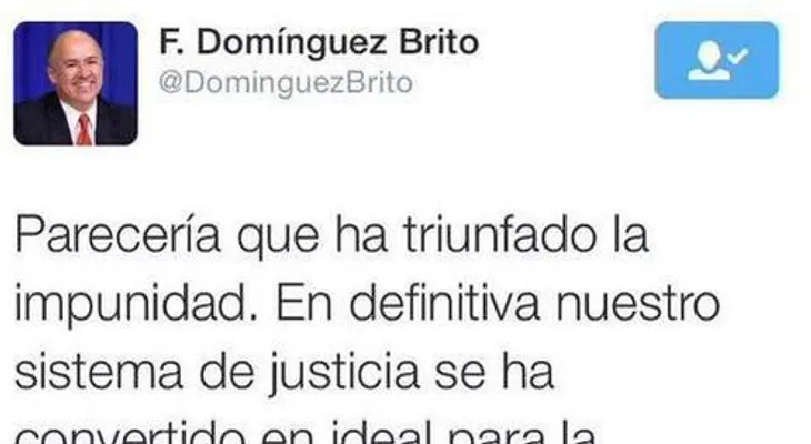 Domínguez Brito se pronunciará sobre fallo del caso Félix Bautista
