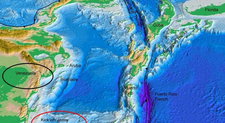 URGENTE! Advierten de posible tsunami en Mar Caribe por erupción submarina en próximas 24h 