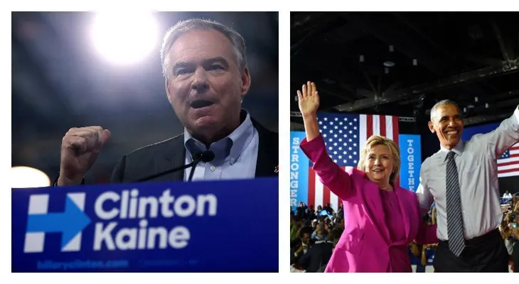Tercera jornada de la convención demócrata: el momento de Kaine y el impulso Obama