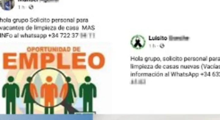 Falsos empleos ofertados en buscadores web