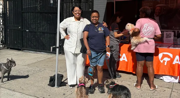 Asambleísta George Álvarez agradece labor de su Oficina Distrital y la ASPCA durante jornada de servicios gratuitos para mascotas en El Bronx