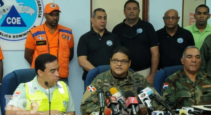 COE: Tormenta Erika impactaría RD mañana; 13 provincias en alerta