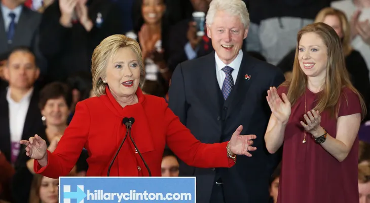 Una noche difícil para Hillary Clinton