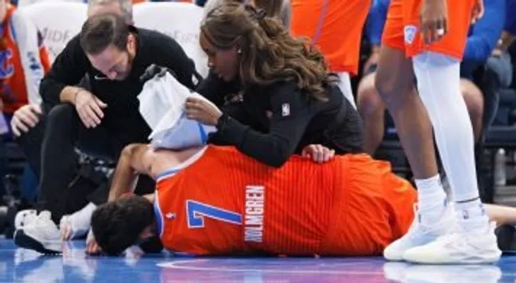 Chet Holmgren sufre rotura en el tendón rotuliano y estará fuera al menos dos meses