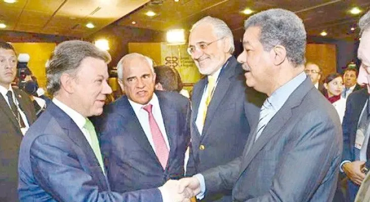 Santos y Leonel conversan sobre derechos humanos