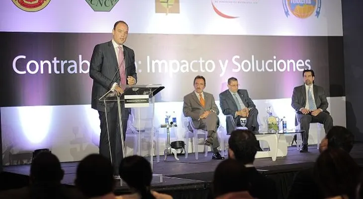 José del Castillo Saviñón presenta esfuerzos en combate comercio ilícito