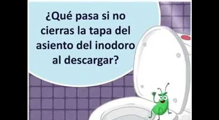 Qué pasa si  no baja la tapa al descargar el inodoro