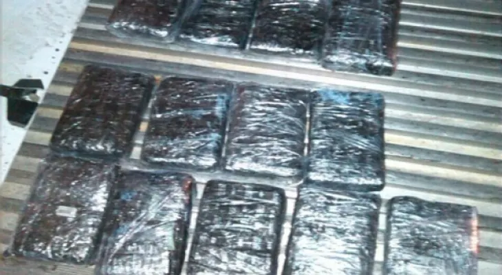 Apresan cuatro y les ocupan 42 kilos de drogas  