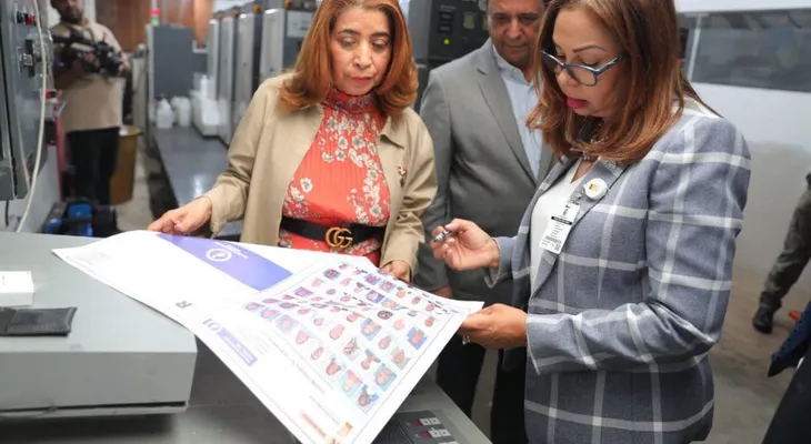 La JCE comienza impresión boletas electorales para elecciones primarias del PRM