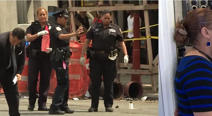 Una niña y dos hombres heridos en vecindario dominicano de el Bronx