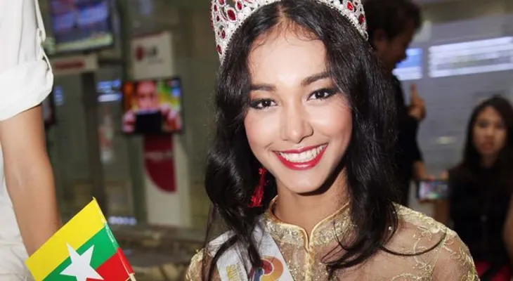 Acusan a Miss de Mianmar de robarse la corona 