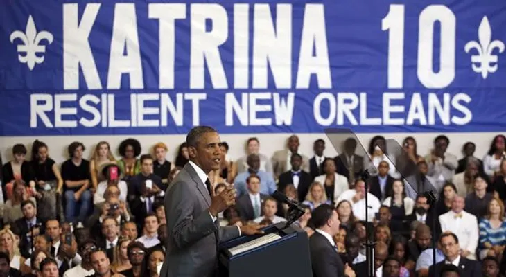?Katrina?, de un desastre natural a uno hecho por el hombre: Obama