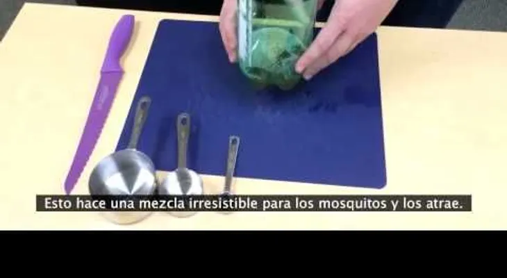 Cómo evitar la picadura de un mosquito con una botella de plástico (VIDEO)