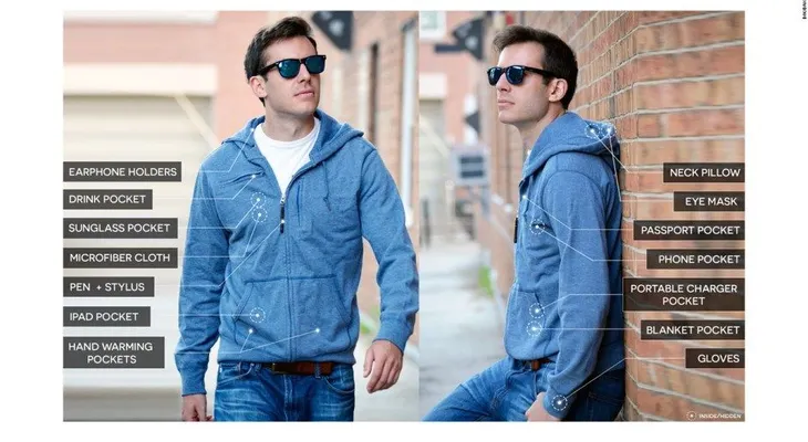 La campaña de 'crowdfunding' para la chaqueta Baubax buscaba 20.000 dólares; obtuvo 9 millones